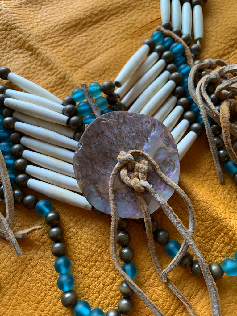 Lakota bone chocker – Wolfwalker Collections